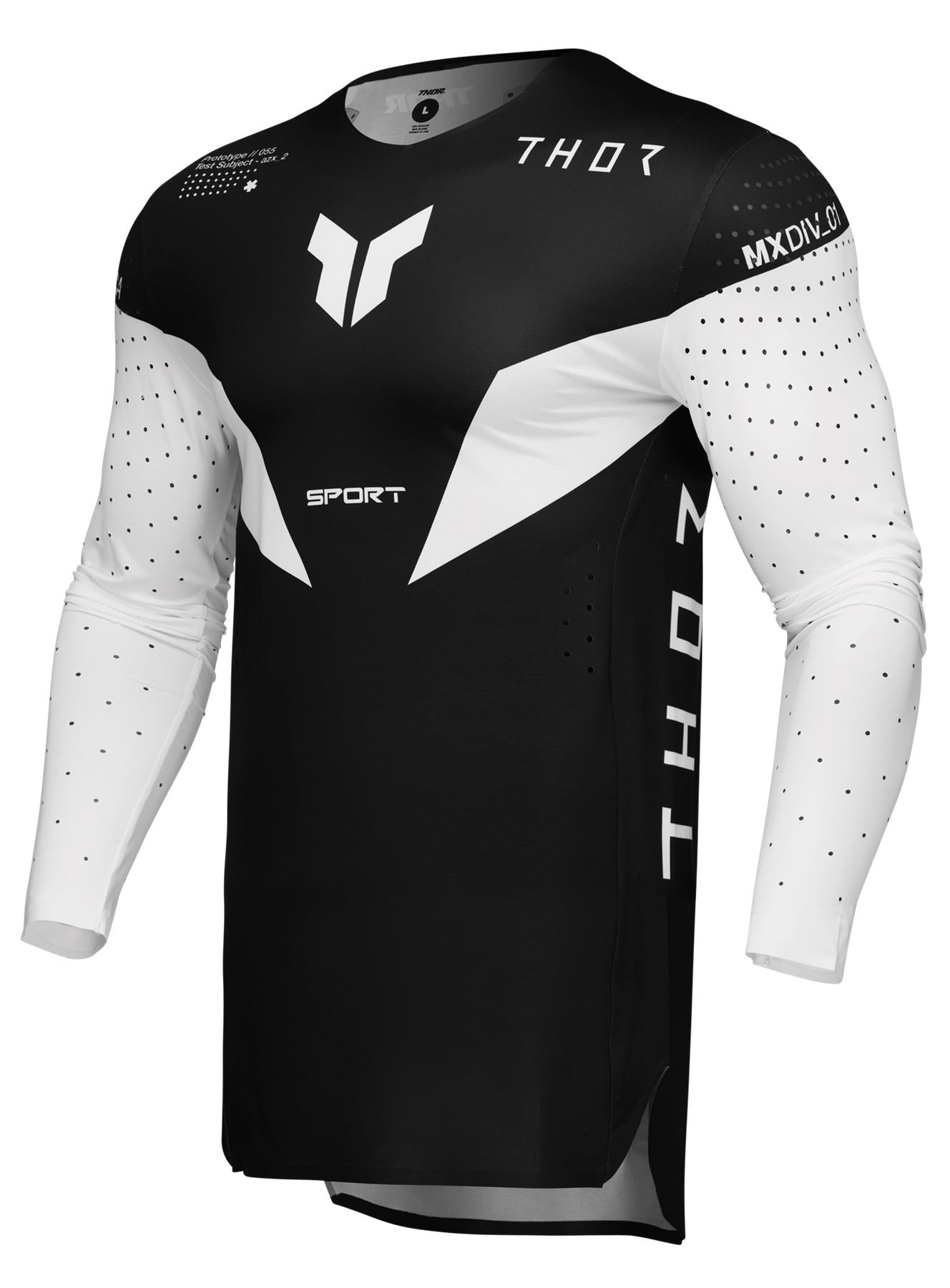 Thor 2026 Motocross Jersey Sportmode Strike Black White